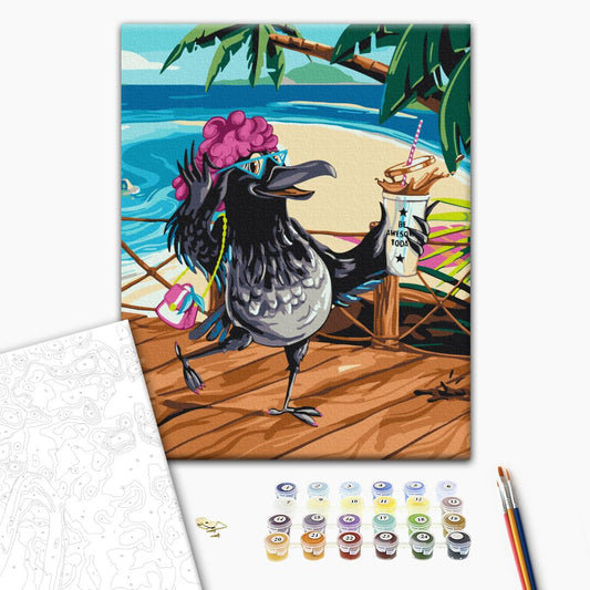 Painting by numbers Be awesome today © artdi.ua