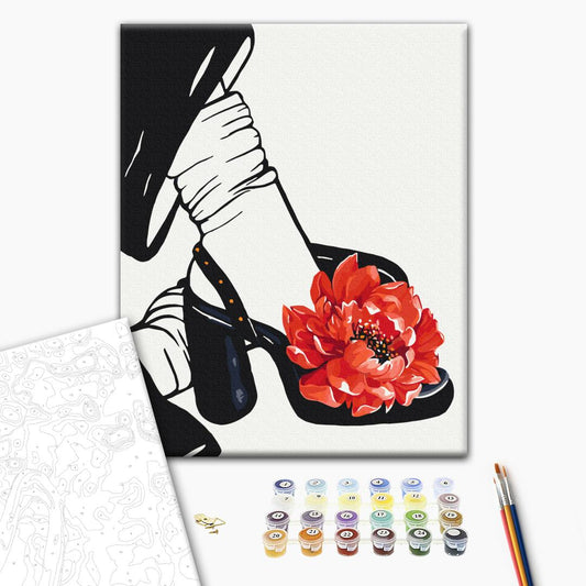 Painting by numbers Beauty in details © LUNATART