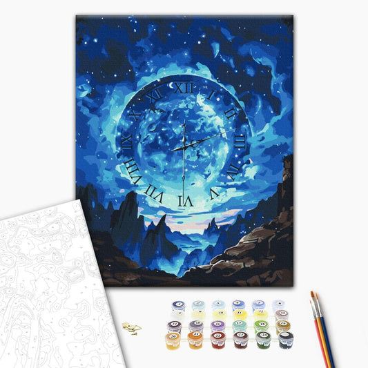 Painting by numbers In the space of time
