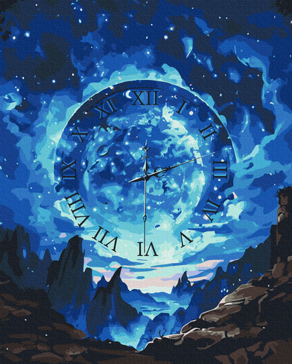 Painting by numbers In the space of time
