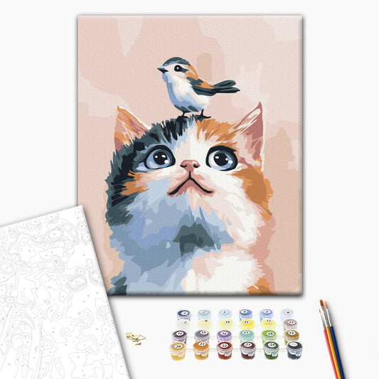 Painting by numbers Little friends