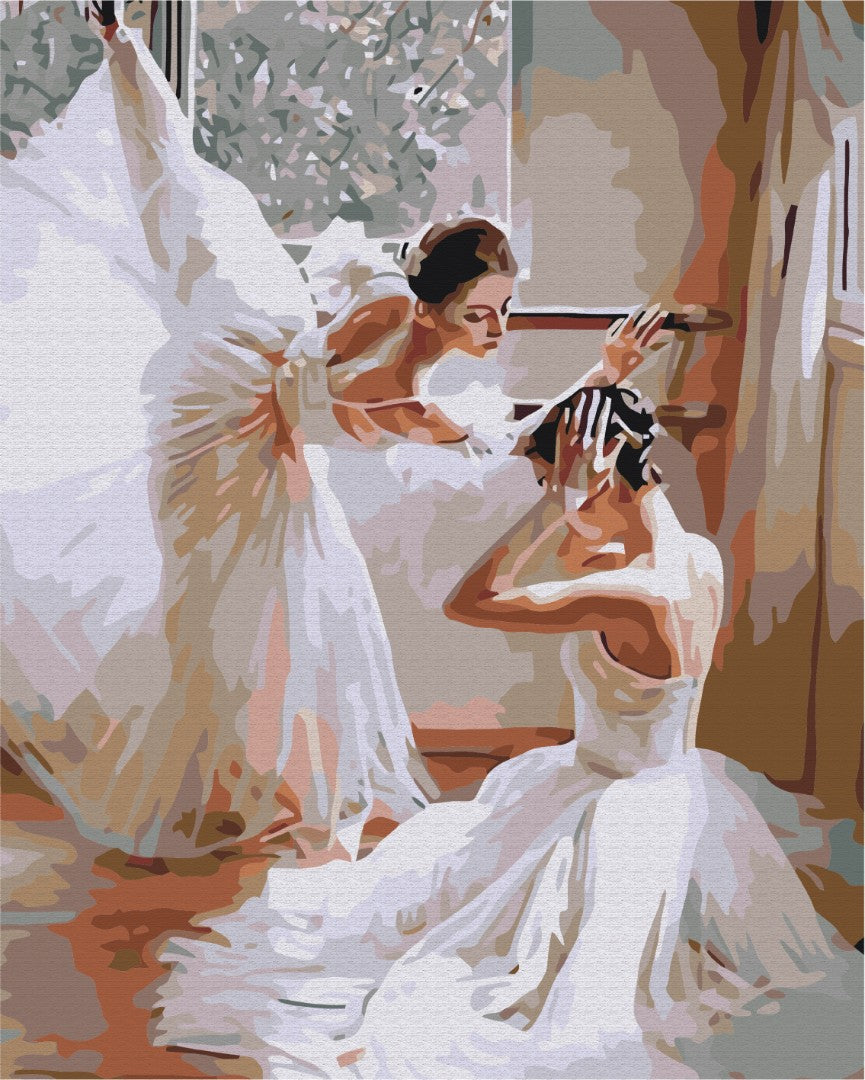 Painting by numbers Air ballerinas