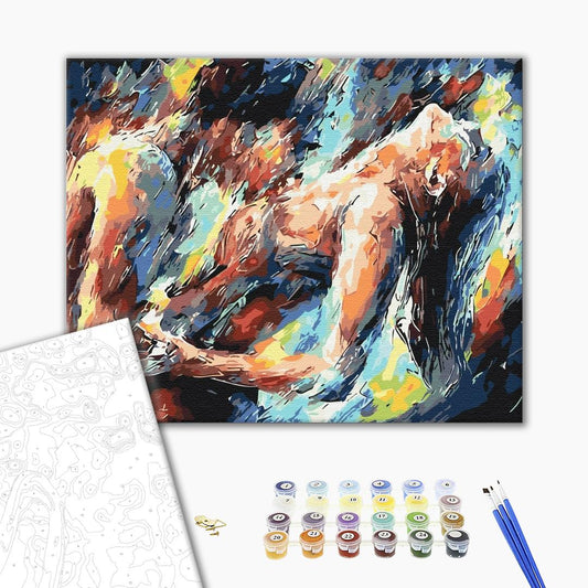 Painting by numbers Paints of passion