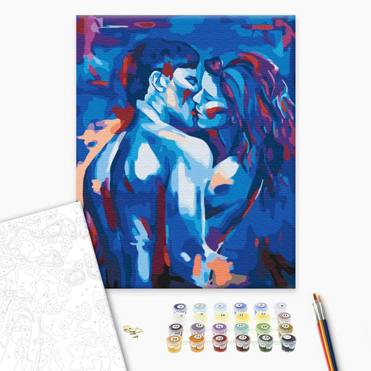 Painting by numbers Picturesque love