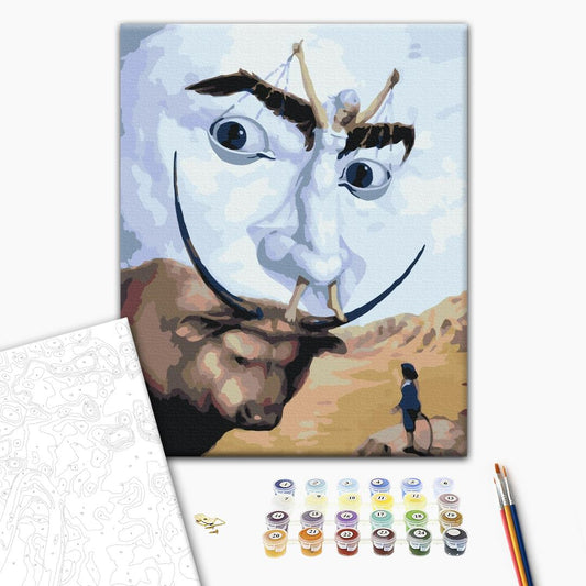 Painting by numbers Abstraction Dali