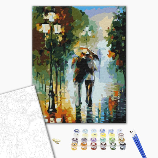 Painting by numbers In the arms of autumn