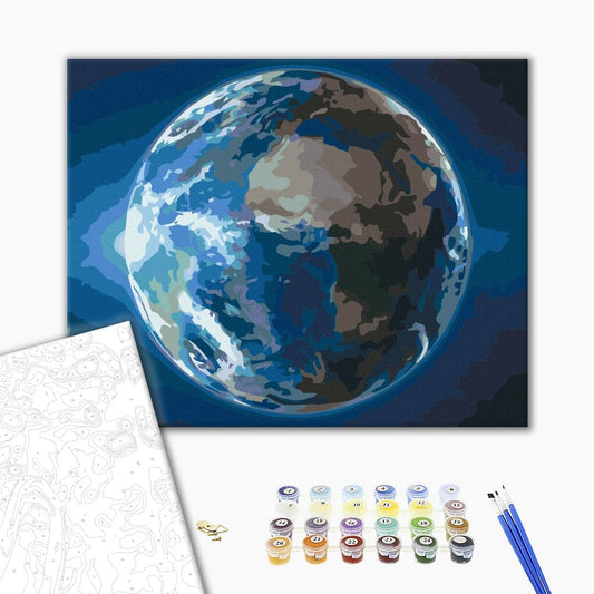Painting by numbers Planet of life