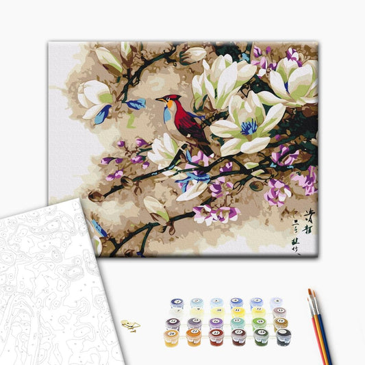 Painting by numbers Songs of an exotic bird