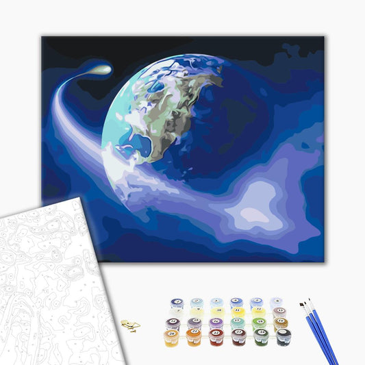 Painting by numbers Universe