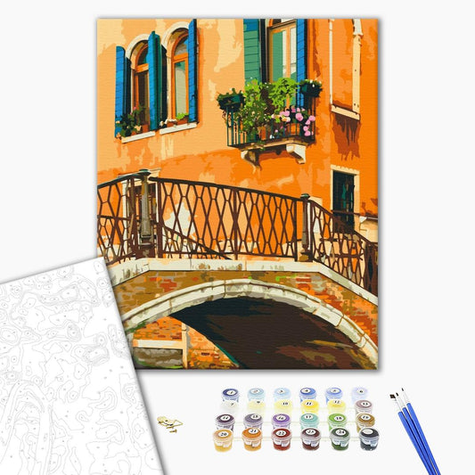 Painting by numbers Venice