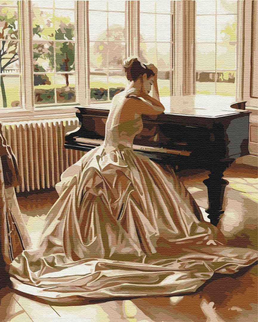 Painting by numbers Sensual pause
