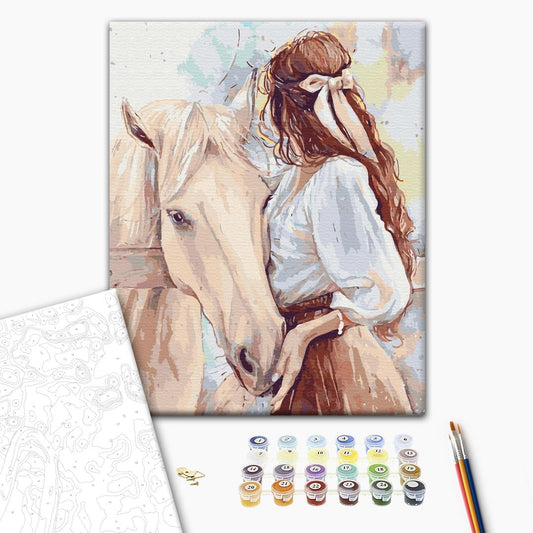 Painting by numbers Noble friend