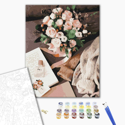 Painting by numbers Aroma of flowers