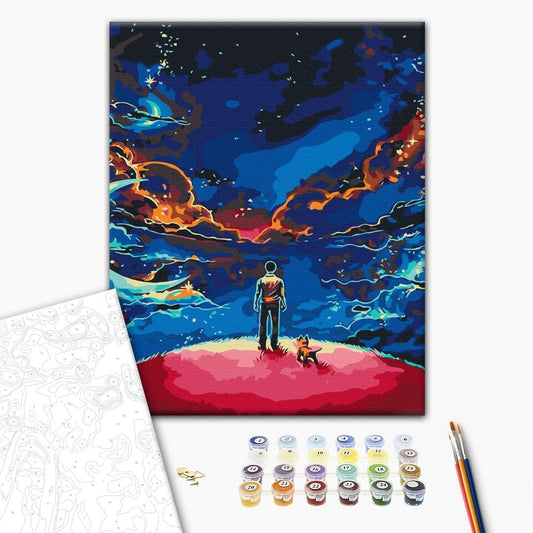 Painting by numbers The little Prince