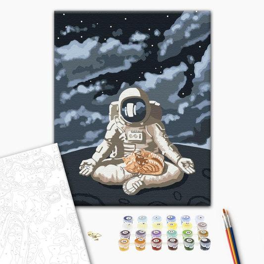 Painting by numbers Cosmic peace