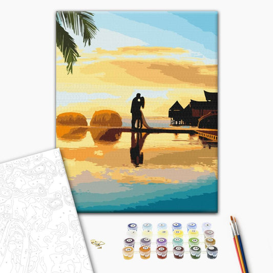 Painting by numbers East of love