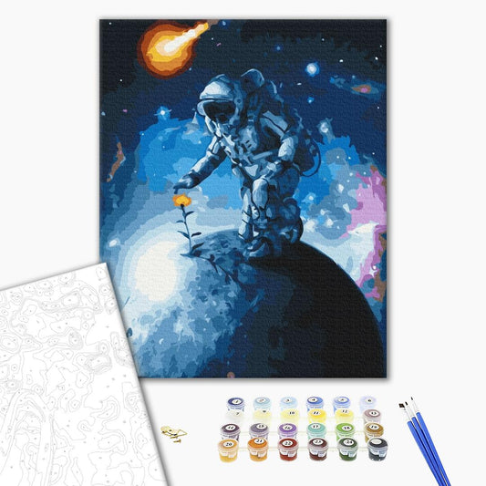 Painting by numbers Flowers of the Universe