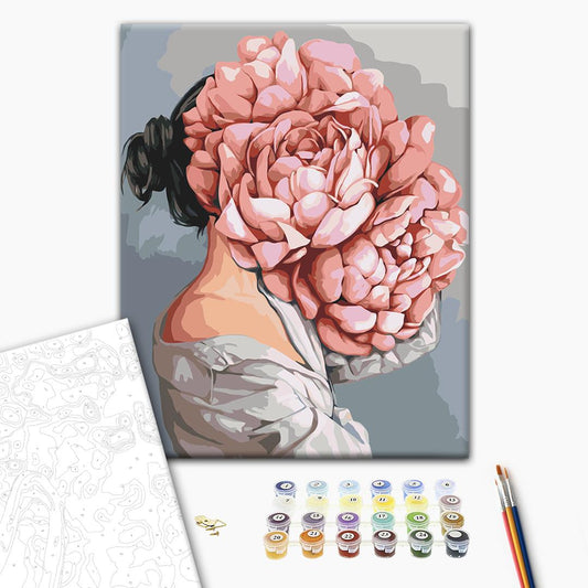 Painting by numbers The mystery of the peonies