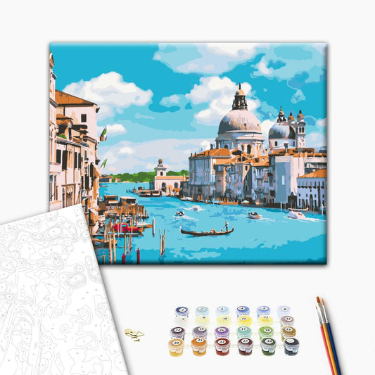 Painting by numbers Sunny Venice