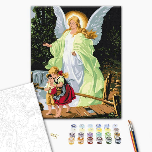Painting by numbers Covered by security