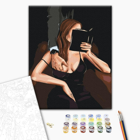 Painting by numbers Passionate story ©Alla Berezovska