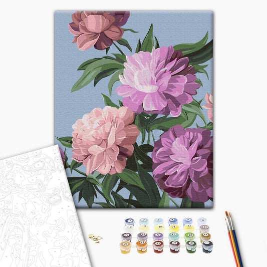 Painting by numbers Bloom © Yana Biluhina