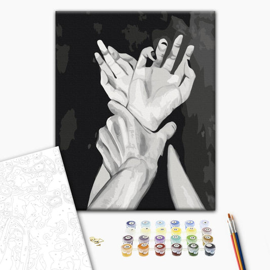Painting by numbers Body Language 6 © Anna Esthete