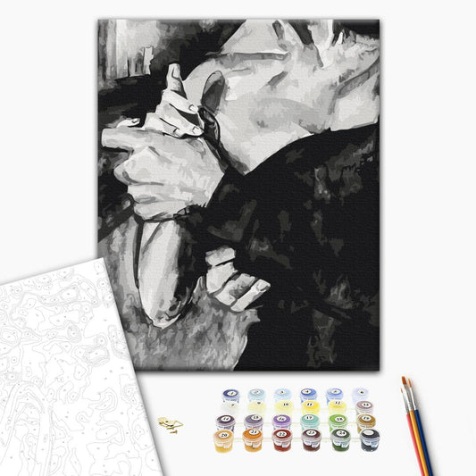 Painting by numbers Body Language 1 © Anna Esthete